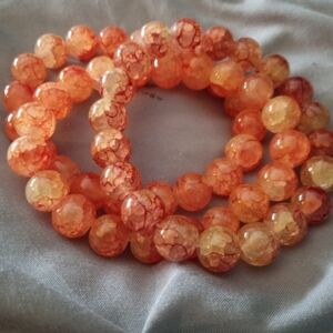 CORAL THREE PIECE SET FEED BRACELETS ALL OFFERS WELCOME